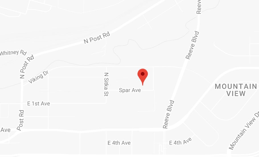 Google Map Image of location at 2209 Spar Avenue, Anchorage, AK 99501