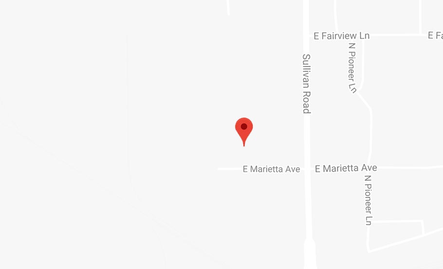 Google Map Image of location at 15321 East Marietta Avenue Spokane, WA 99216