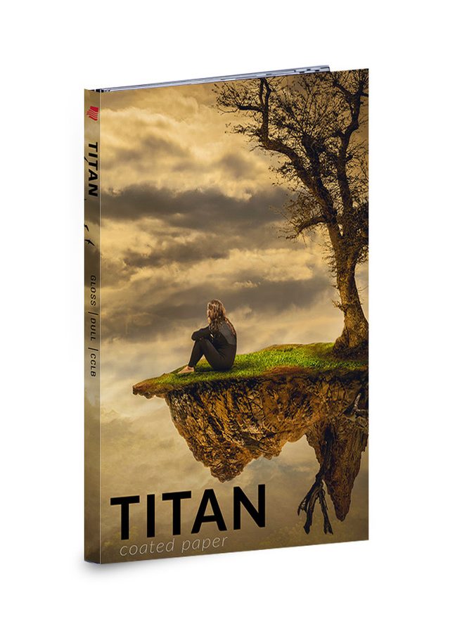 Titan Coated Paper Swatch Book