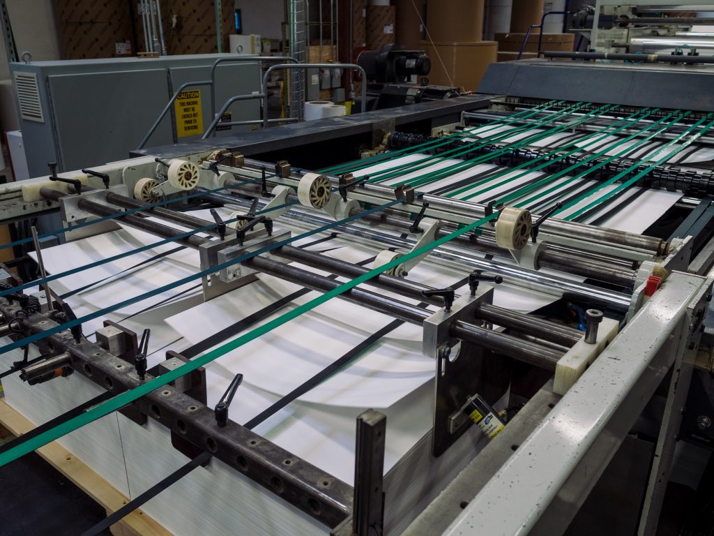 WCP Converting Sheeter - PefectFit Perfect Fit Custom Sheeting Operation by WCP Converting