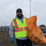 WCP Solutions Volunteers Cleaning up trash in Anchorage, AK