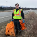 WCP Solutions Volunteers Cleaning up trash in Anchorage, AK