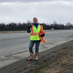 WCP Solutions Volunteers Cleaning up trash in Anchorage, AK