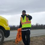 WCP Solutions Volunteers Cleaning up trash in Anchorage, AK