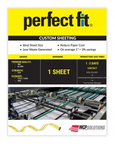 perfect_fit_custom_paper_board_sheeting Perfect Fit Flyer - Custom Paper and Board Sheeting from WCP Solutions