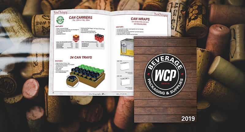 Get the new 2019 Beverage Supply Catalog at the Oregon and Washington Wine Events