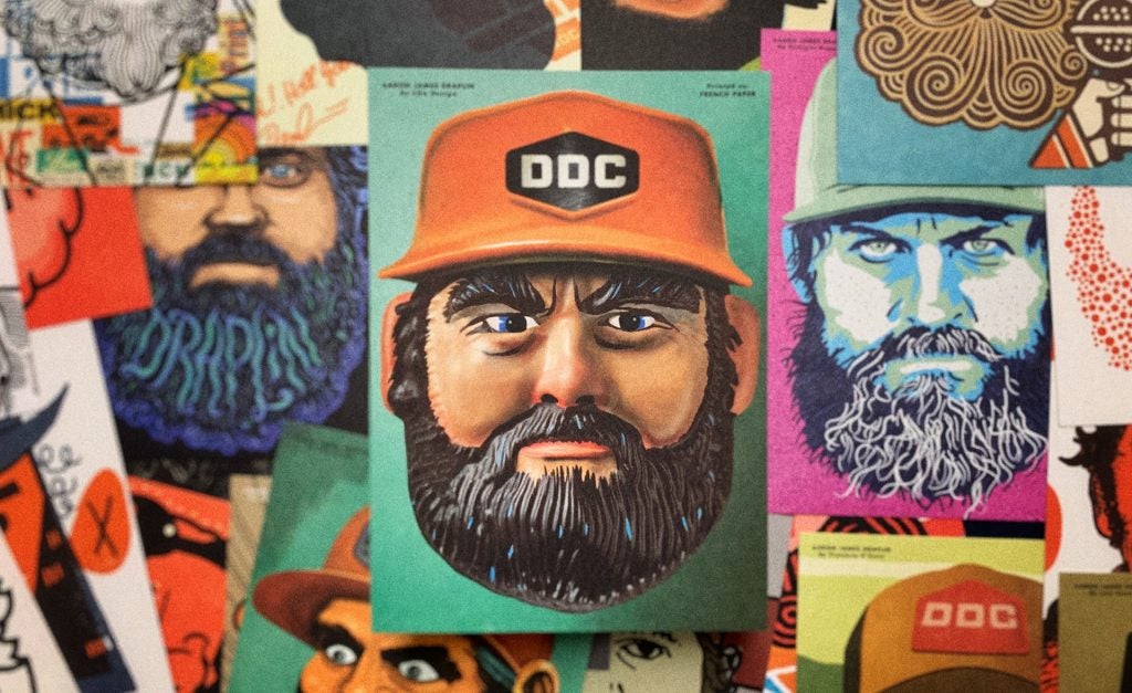 Draplin Postcard Promotion by French Paper