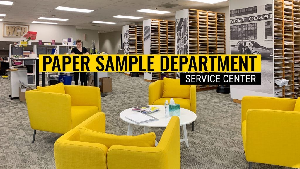 WCP Sample Department: Paper Samples, Swatch Books, Dummies, and Specification Help