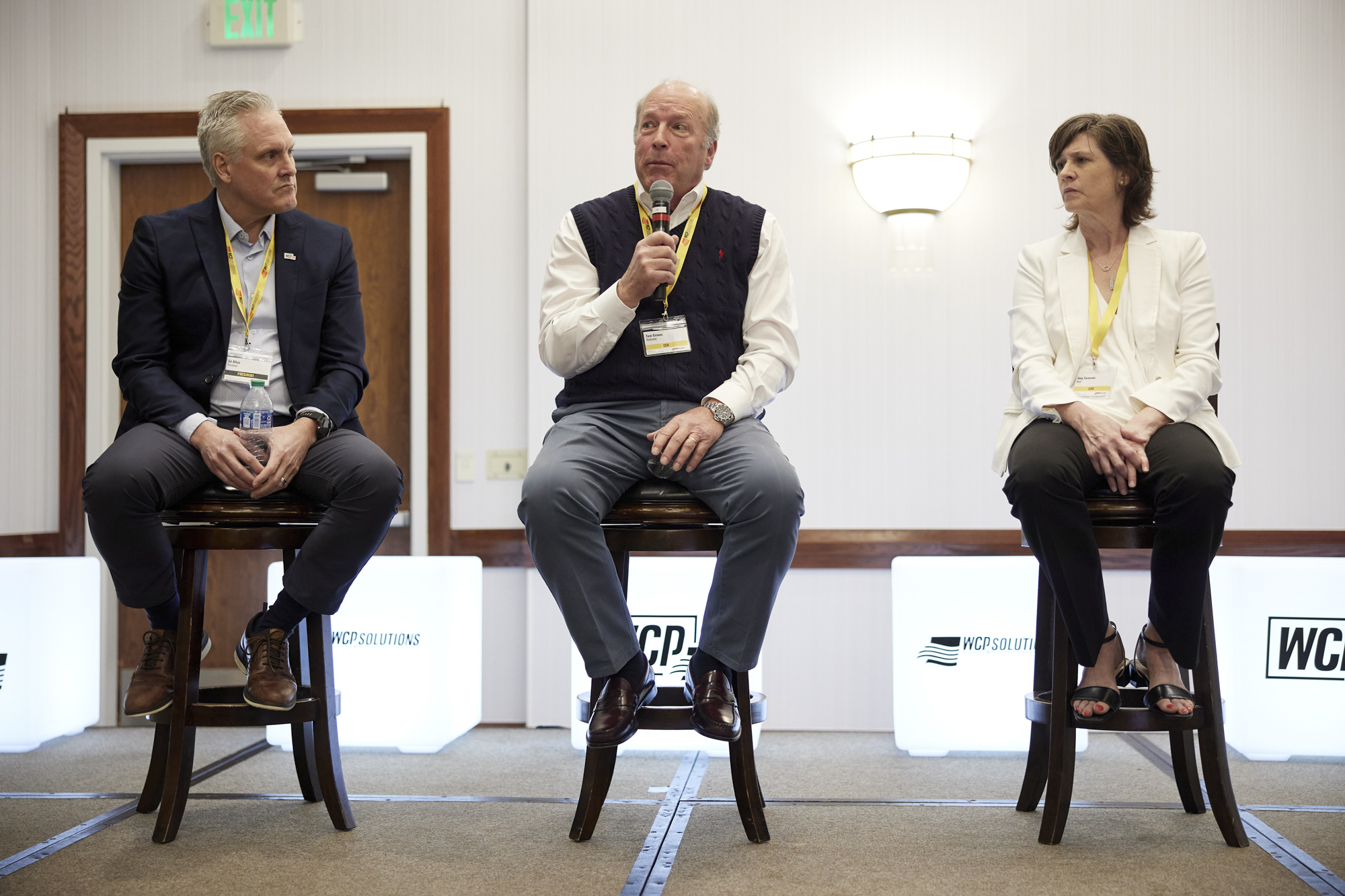 Tom Groves, Amy Swanson, and Ed Allen