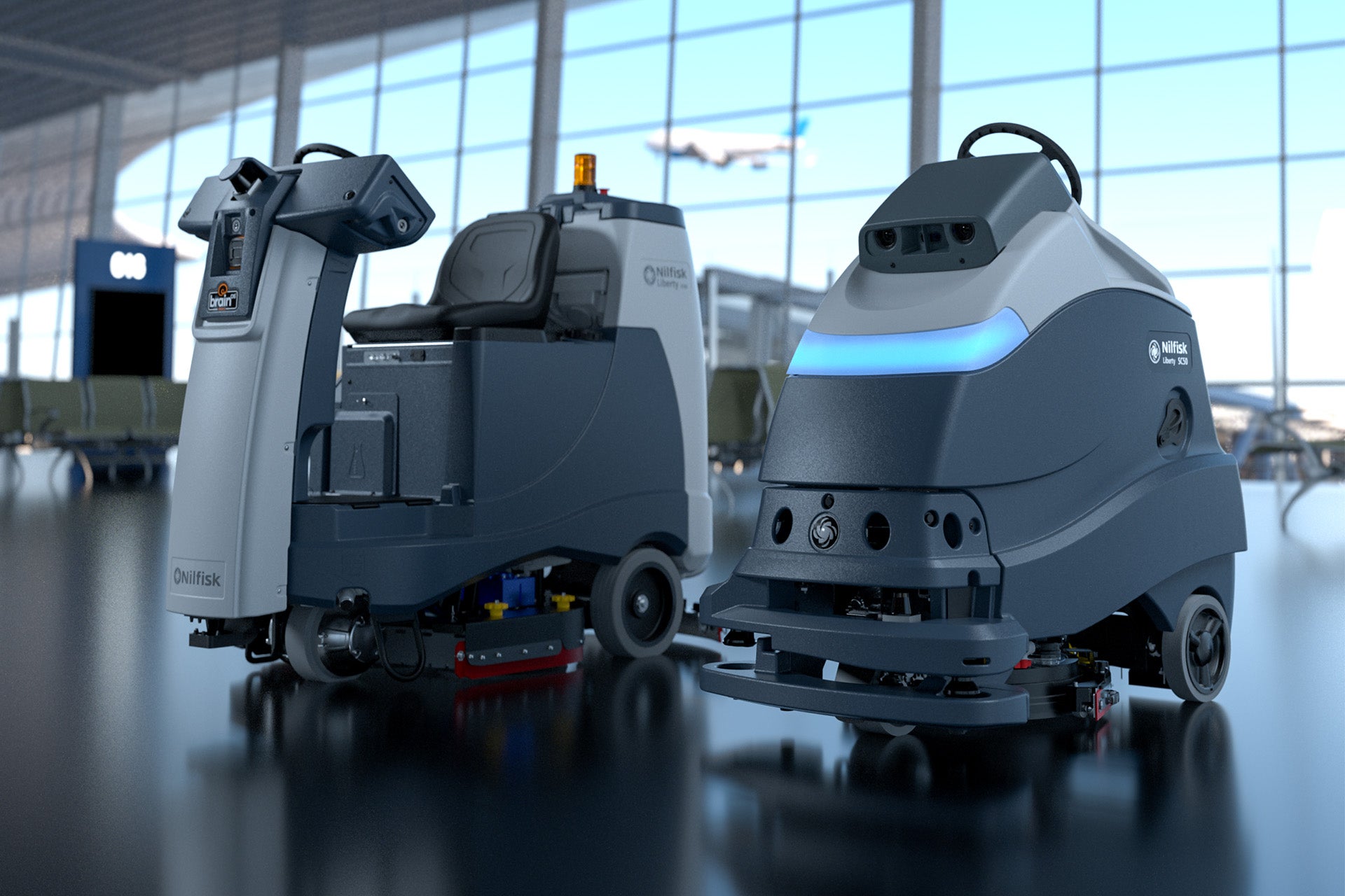 Nilfisk autonomous cleaning equipment