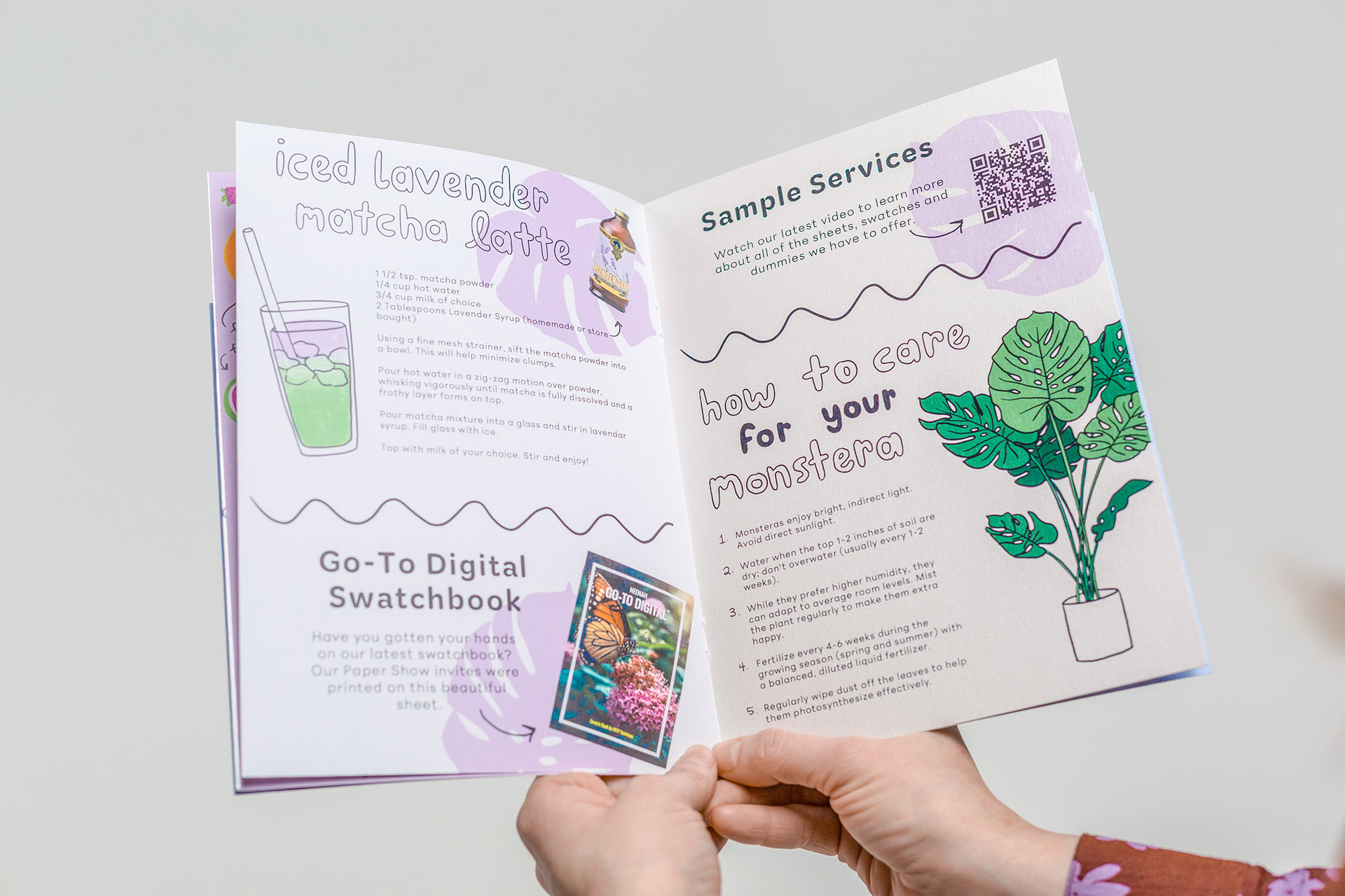 Inside spread of Paper and Twine Volume 3