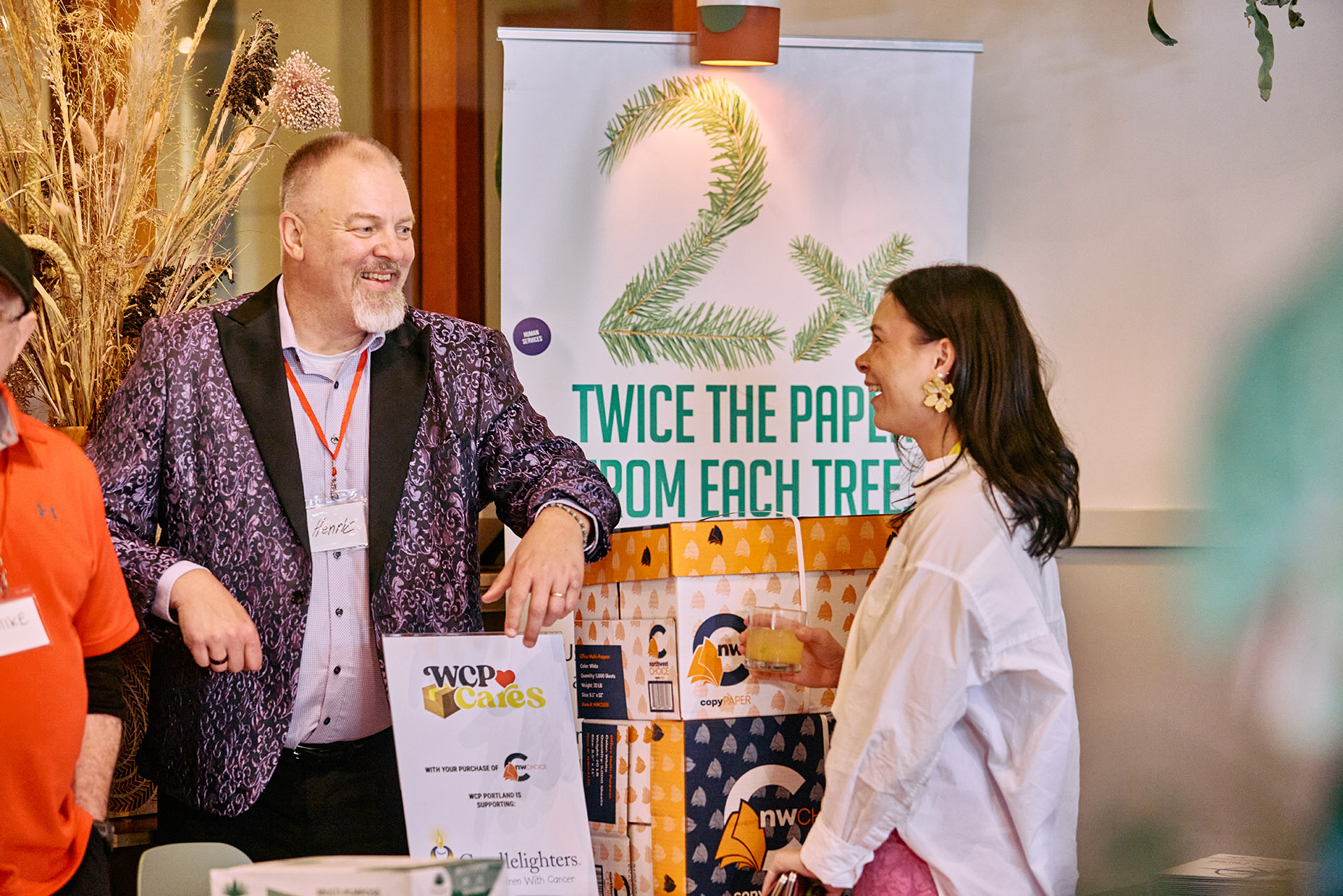Planting Ideas Paper Show 2025 at Bar West in Northwest Portland (WCP Cares + Northwest Choice)