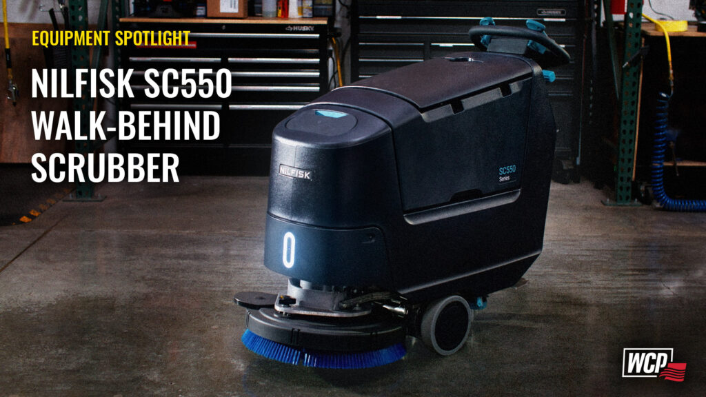 Nilfisk SC550 walk-behind scrubber