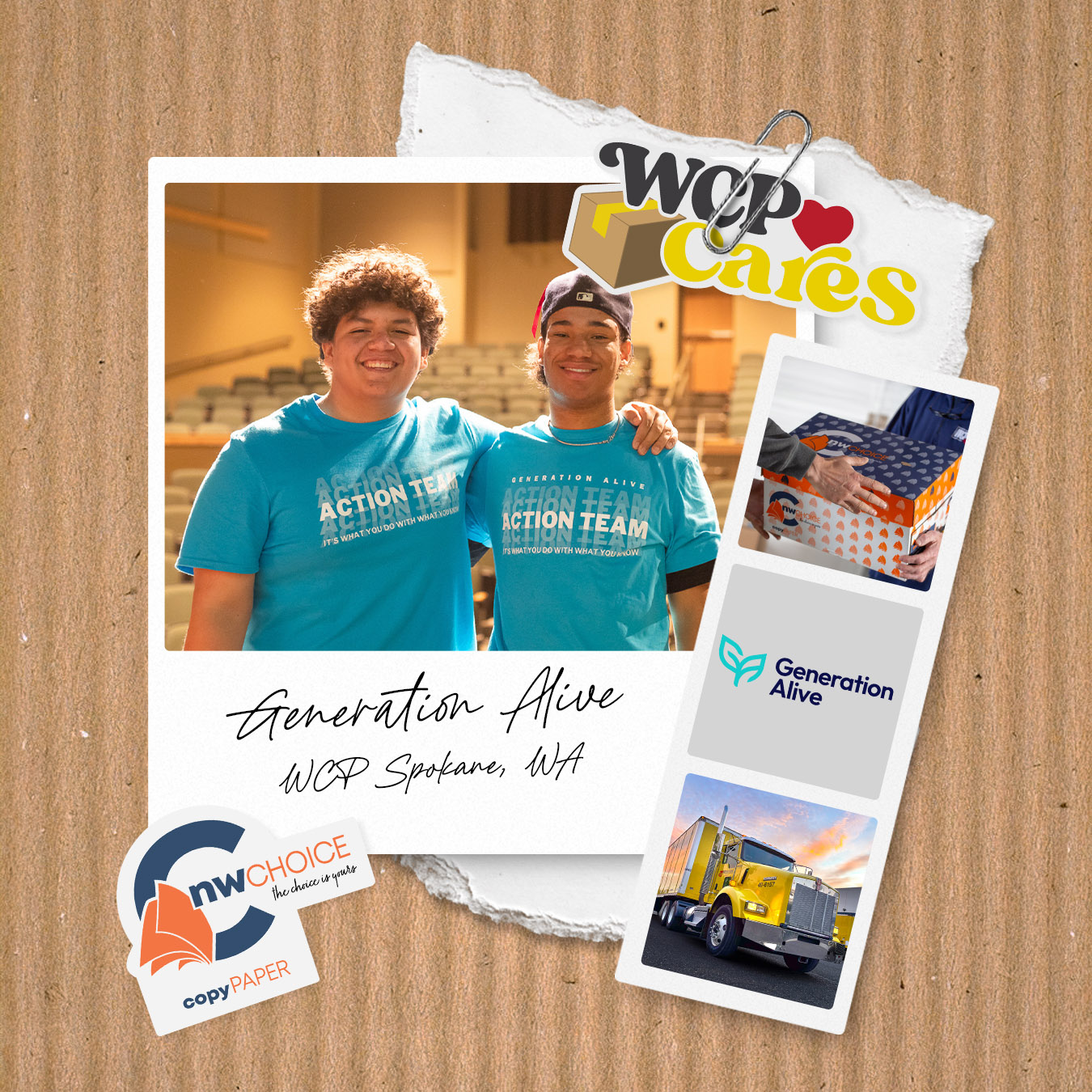 Generation Alive - WCP Cares - Spokane, WA