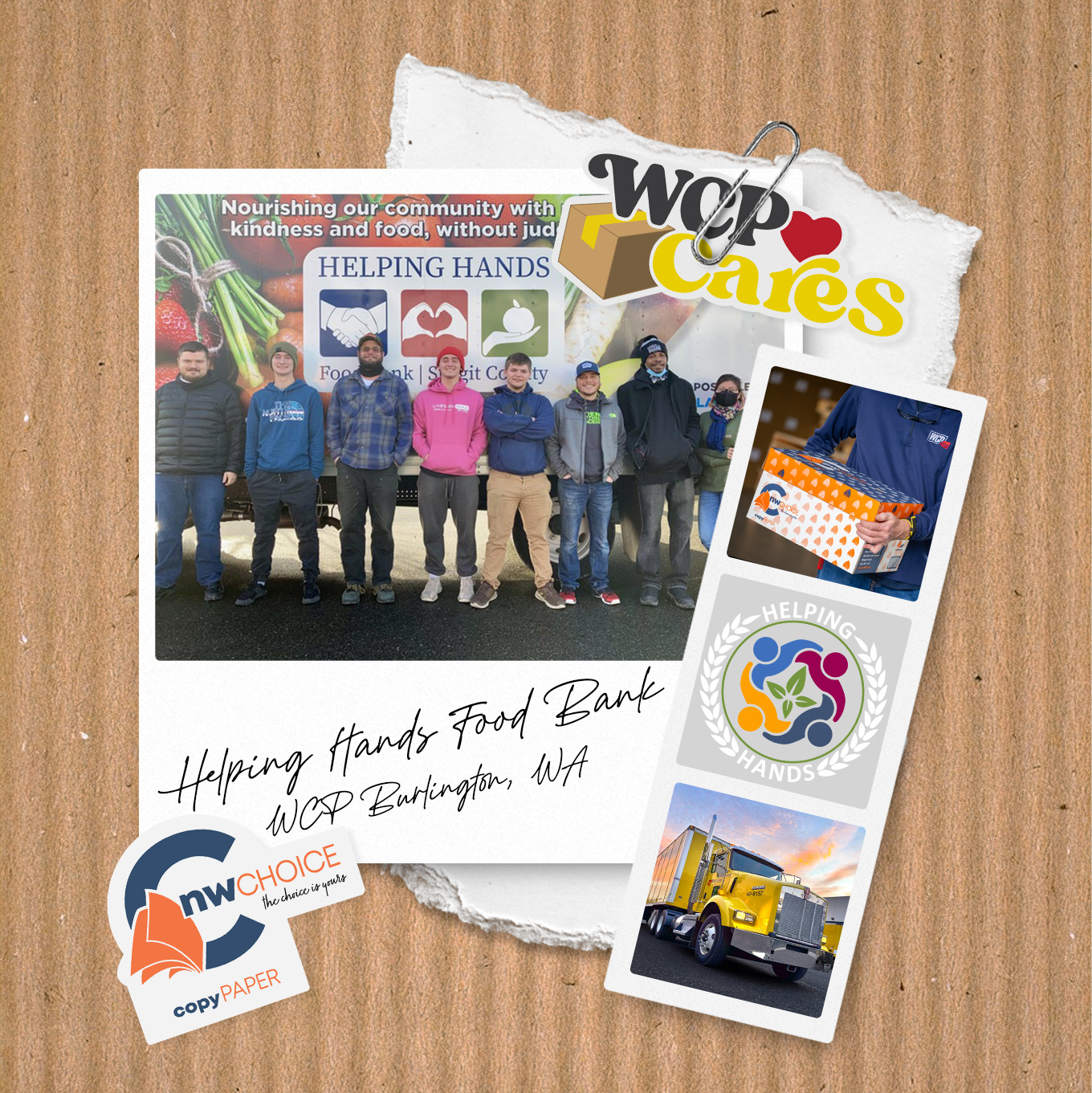 Helping Hands - WCP Cares - Burlington, WA