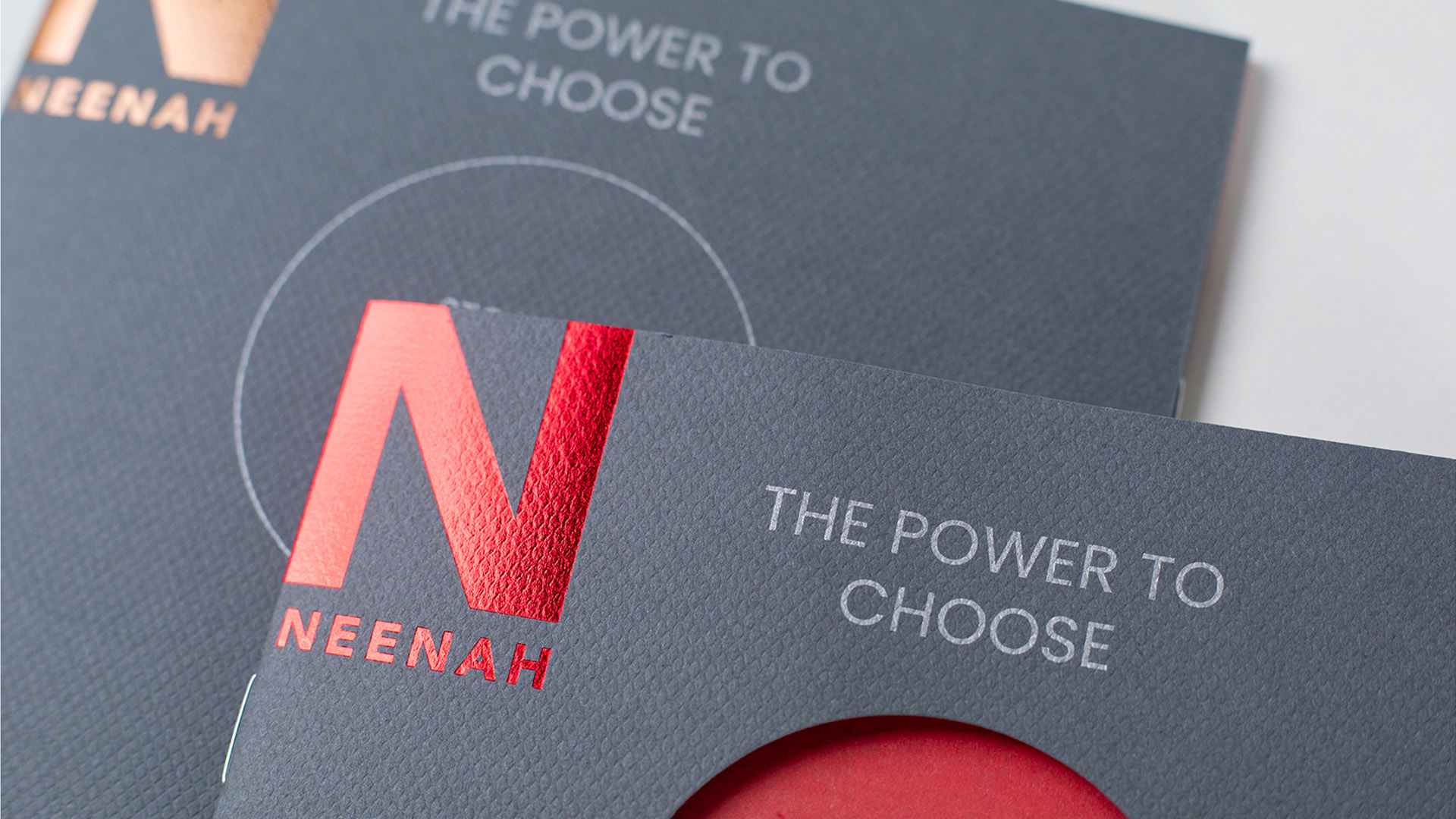 The Power to Choose, Neenah Paper + WCP printed promotion
