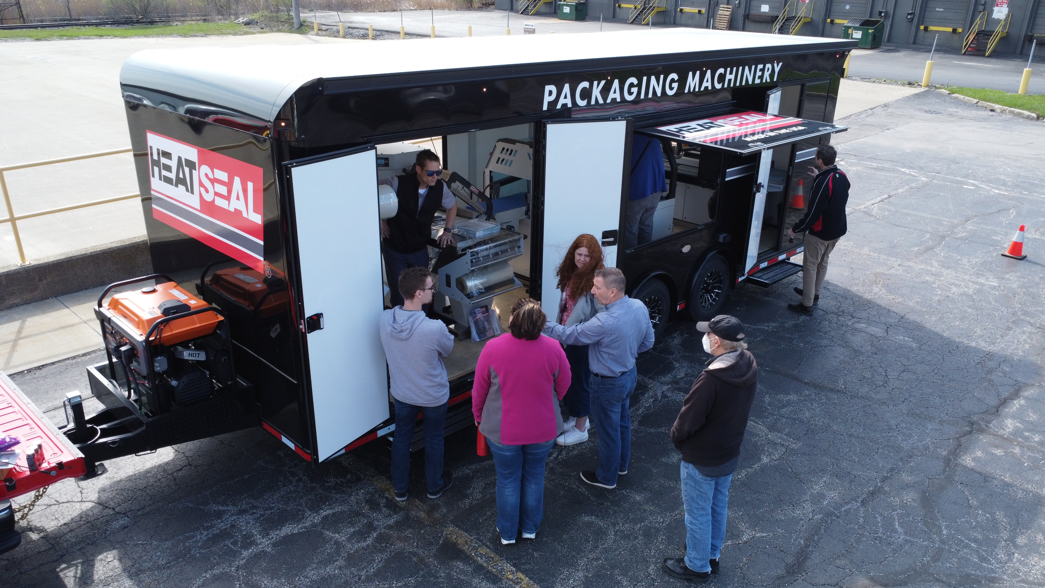 Heat Seal Packaging Machinery Trailer