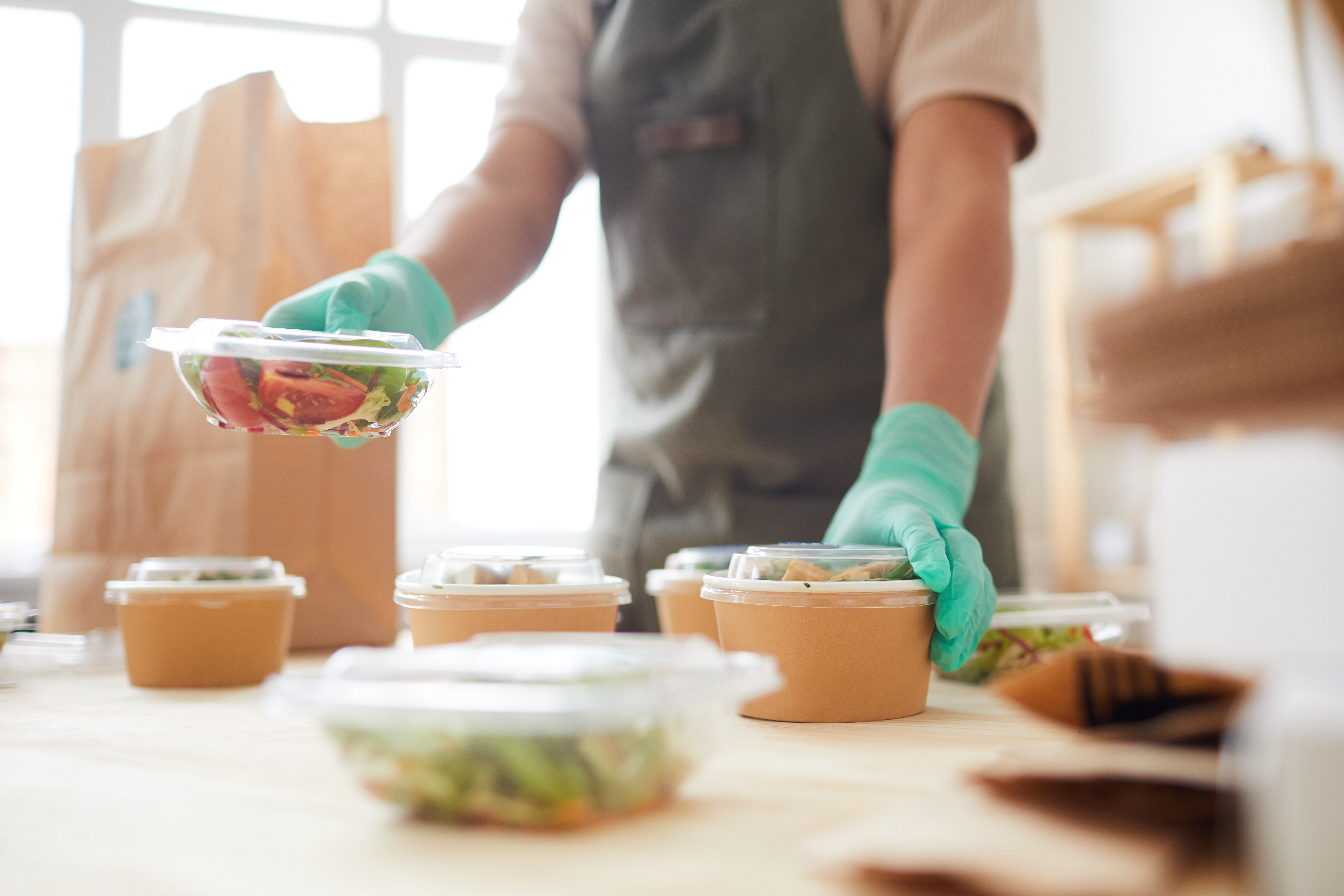 Catering food containers
